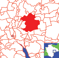 Broadclyst Location Map