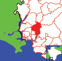 EggBuckland Location Map