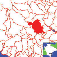 Harberton Location Map