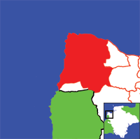 Hartland Location Map