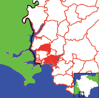 Plymouth Location Map