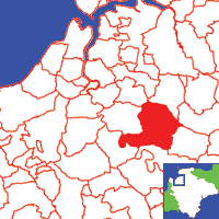 StGilesintheWood Location Map