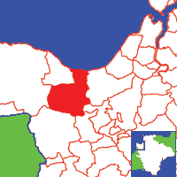 WoolfardisworthyWest Location Map