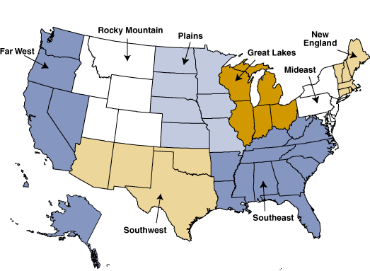 USA Regions